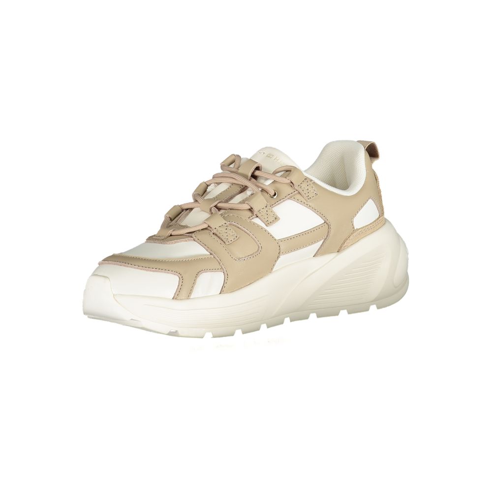 Tommy Hilfiger White Polyethylene Women's Sneakers