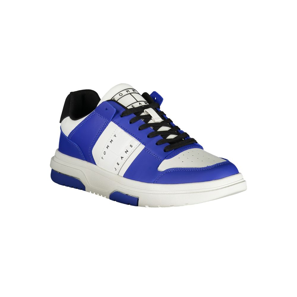 Tommy Hilfiger Blue Polyethylene Men's Sneakers