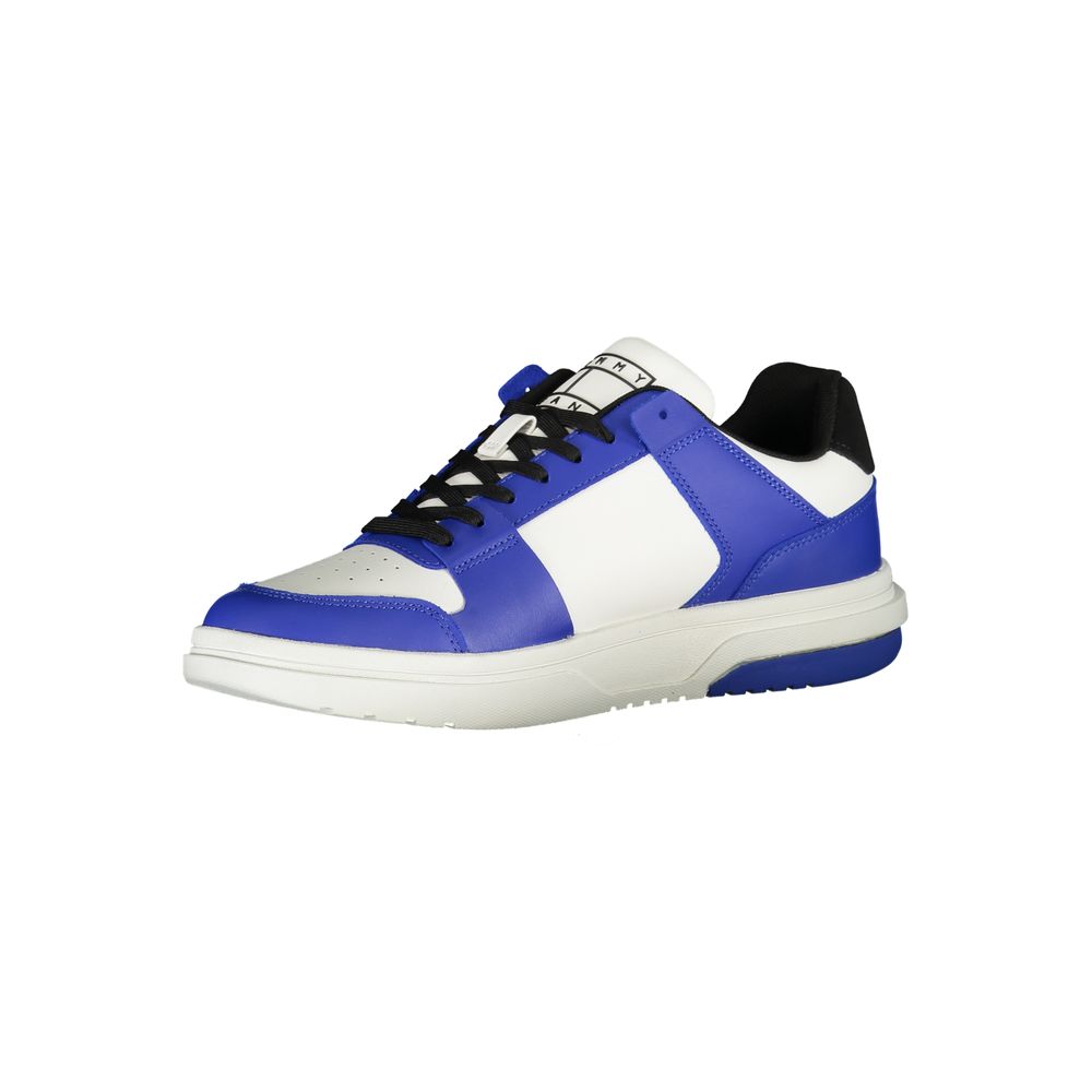 Tommy Hilfiger Blue Polyethylene Men's Sneakers