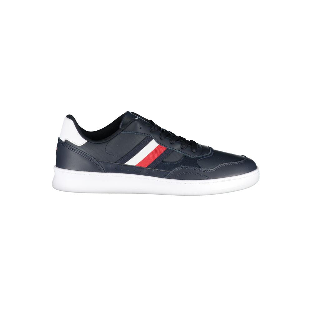 Tommy Hilfiger Blue Polyethylene Men's Sneakers