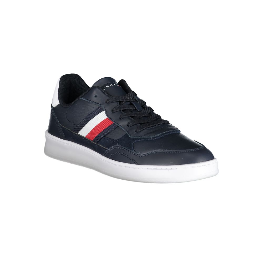 Tommy Hilfiger Blue Polyethylene Men's Sneakers