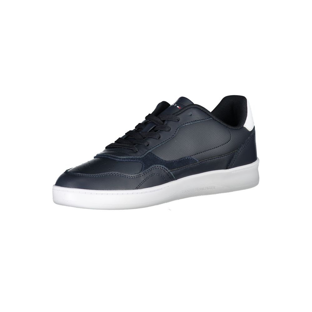 Tommy Hilfiger Blue Polyethylene Men's Sneakers