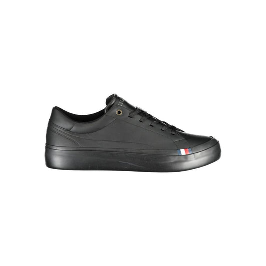 Tommy Hilfiger Black Polyethylene Men's Sneaker