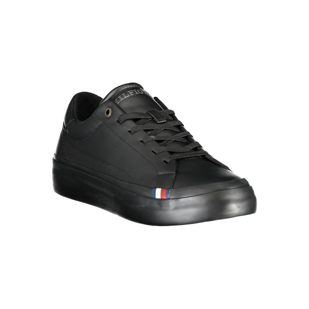 Tommy Hilfiger Black Polyethylene Men's Sneaker