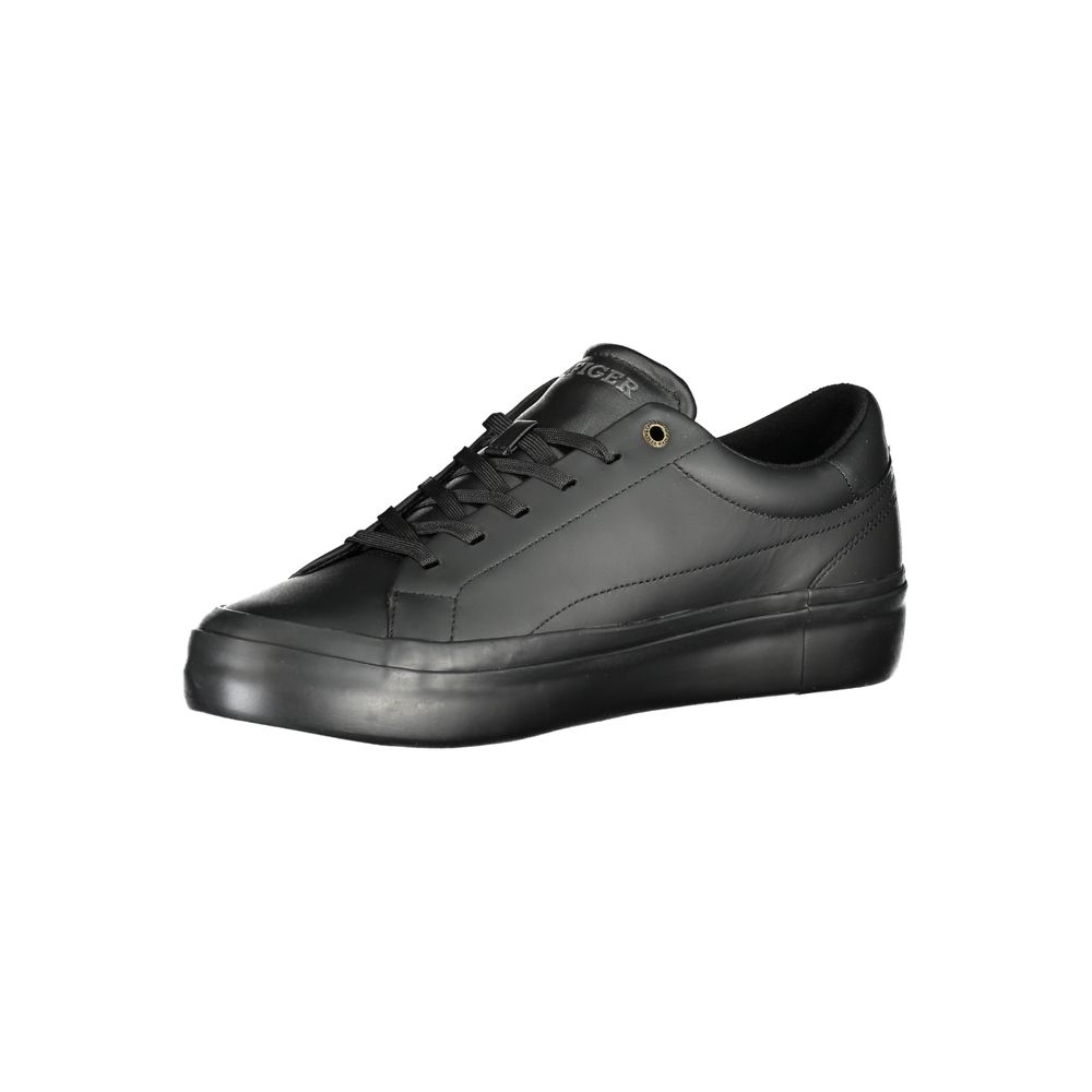 Tommy Hilfiger Black Polyethylene Men's Sneaker