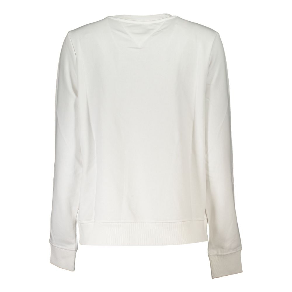 Tommy Hilfiger White Cotton Sweater for Women