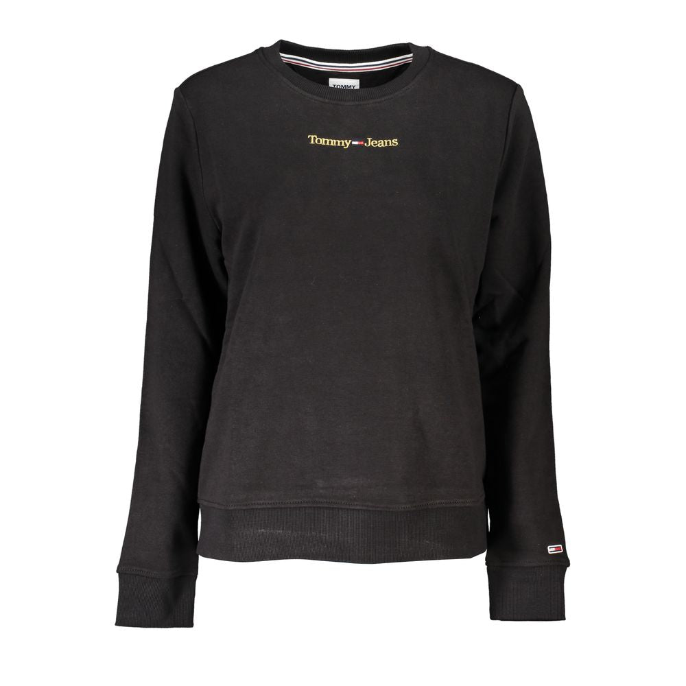 Tommy Hilfiger Black Cotton Sweater for Women