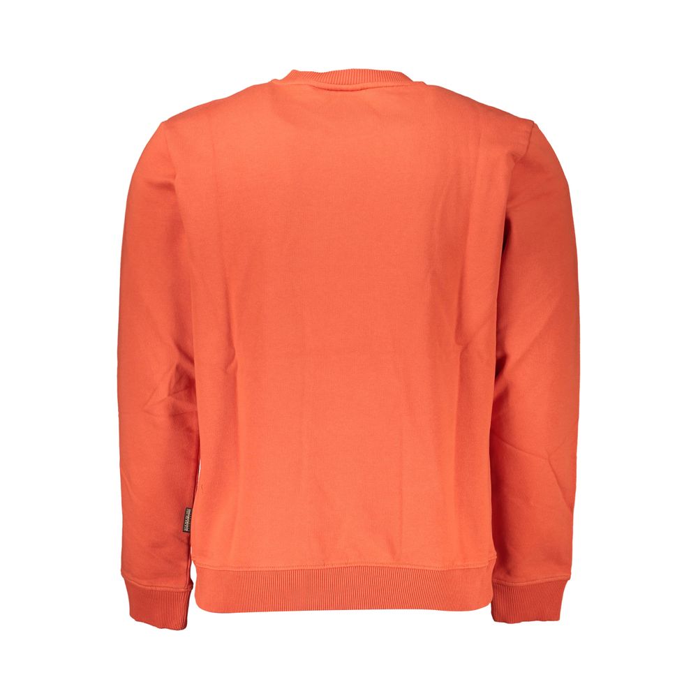 Napapijri Red Cotton Sweater for Men