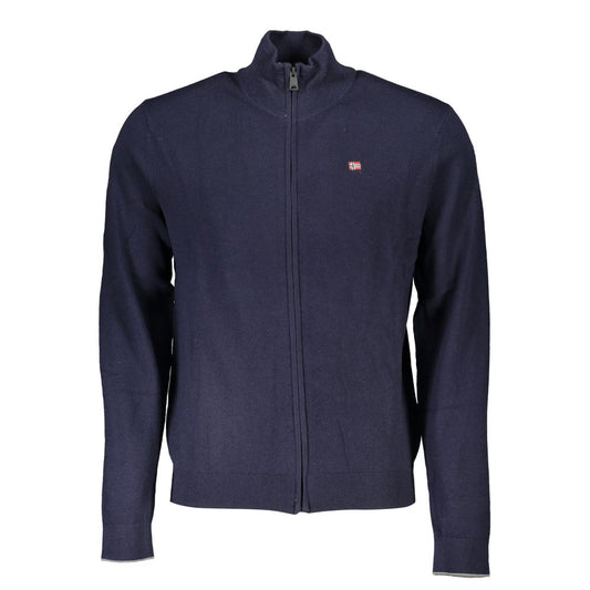 Napapijri Blauer Stoff Männer Pullover