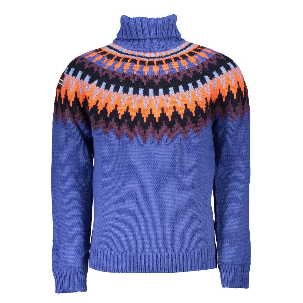 Napapijri Blauer Acryl-Pullover für Männer