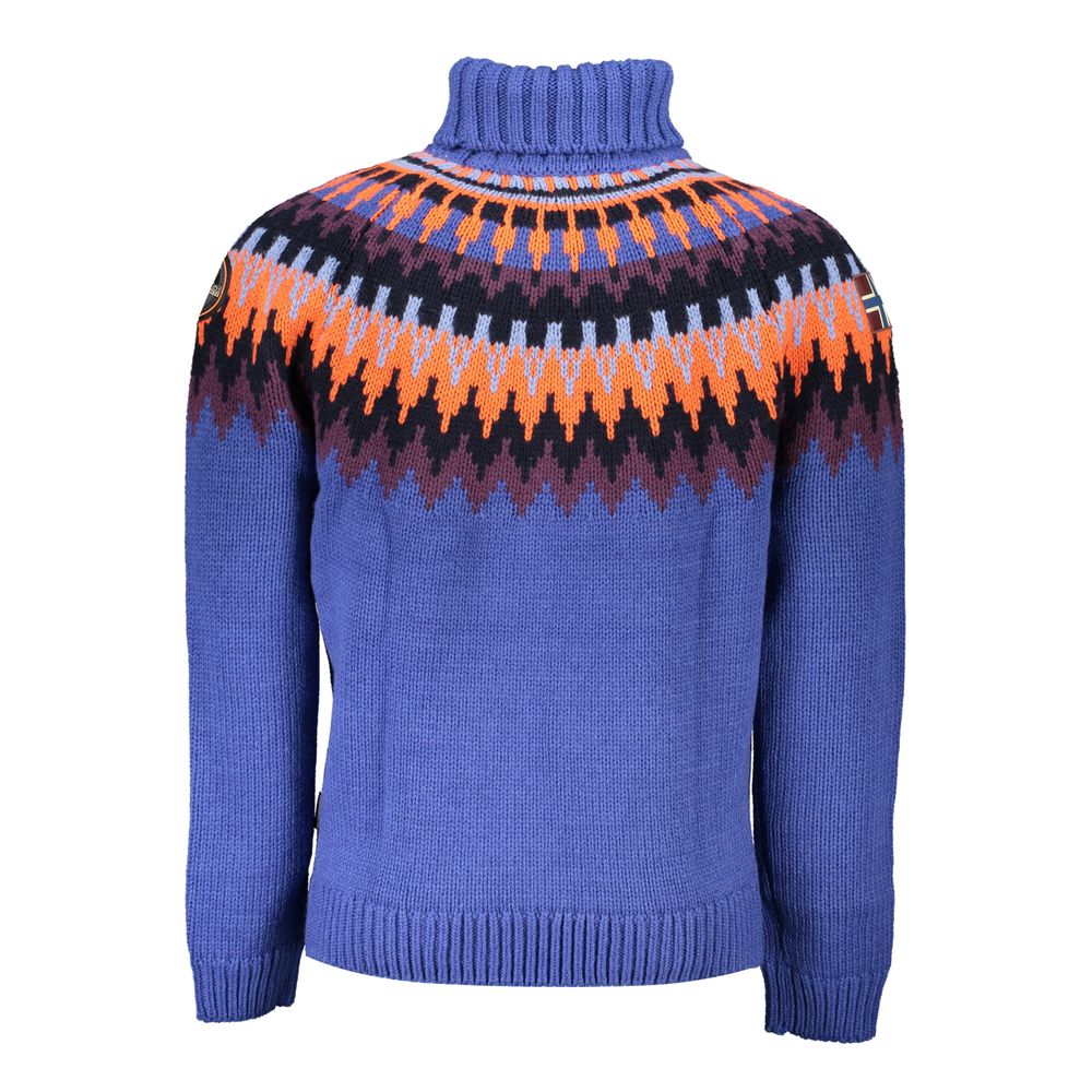 Napapijri Blauer Acryl-Pullover für Männer