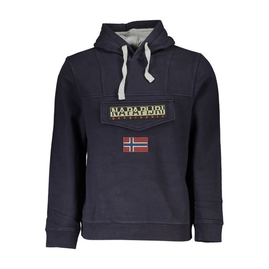 Napapijri Blauer Baumwollpullover für Männer