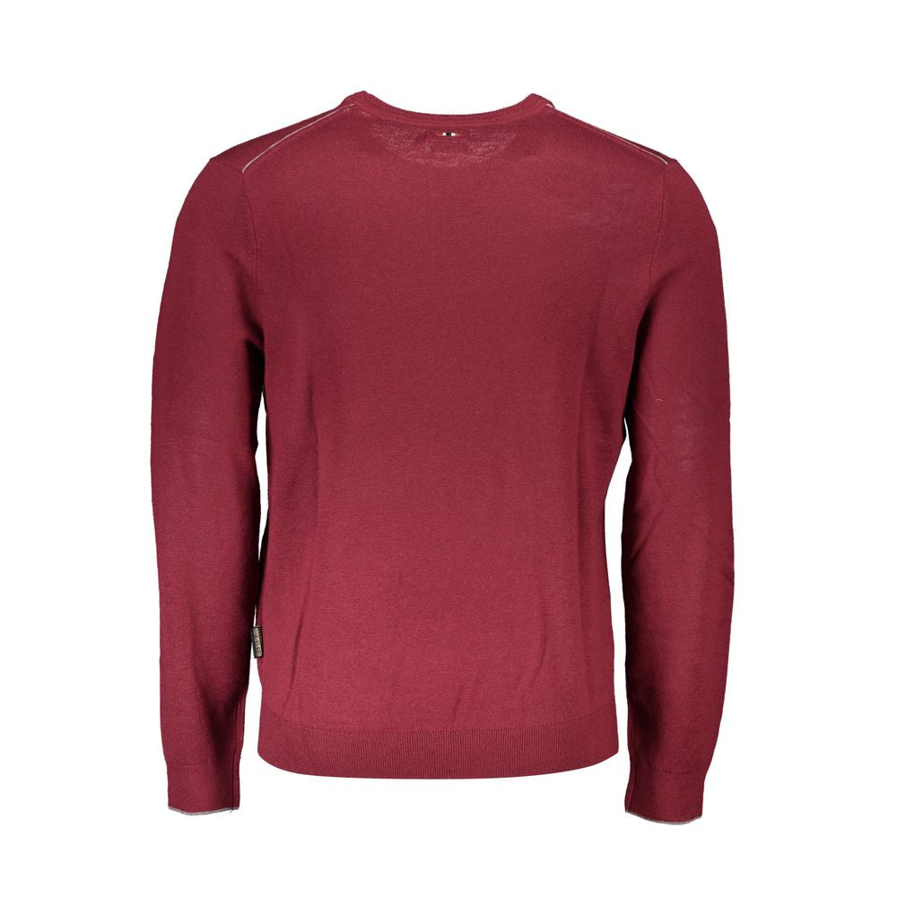 Napapijri Roter Stoff Männer Pullover