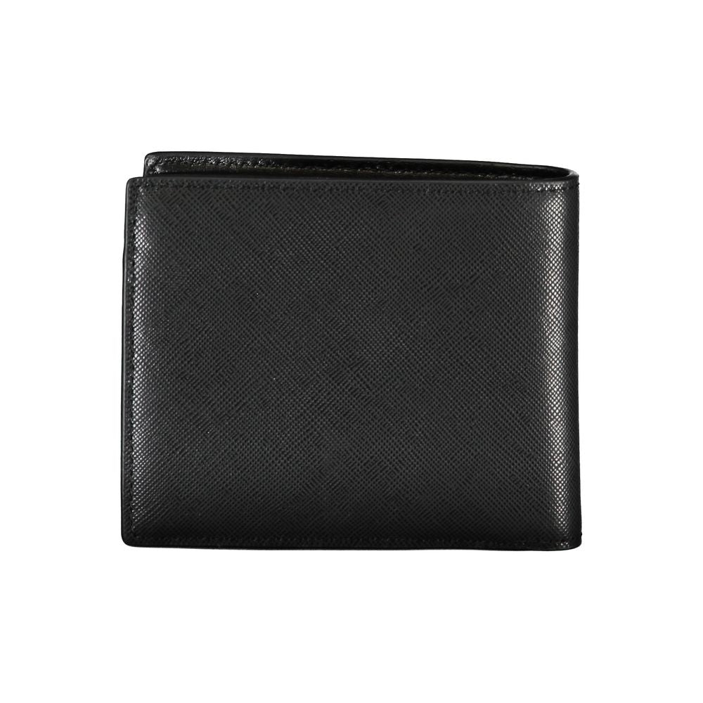 Tommy Hilfiger Black Leather Men's Wallet