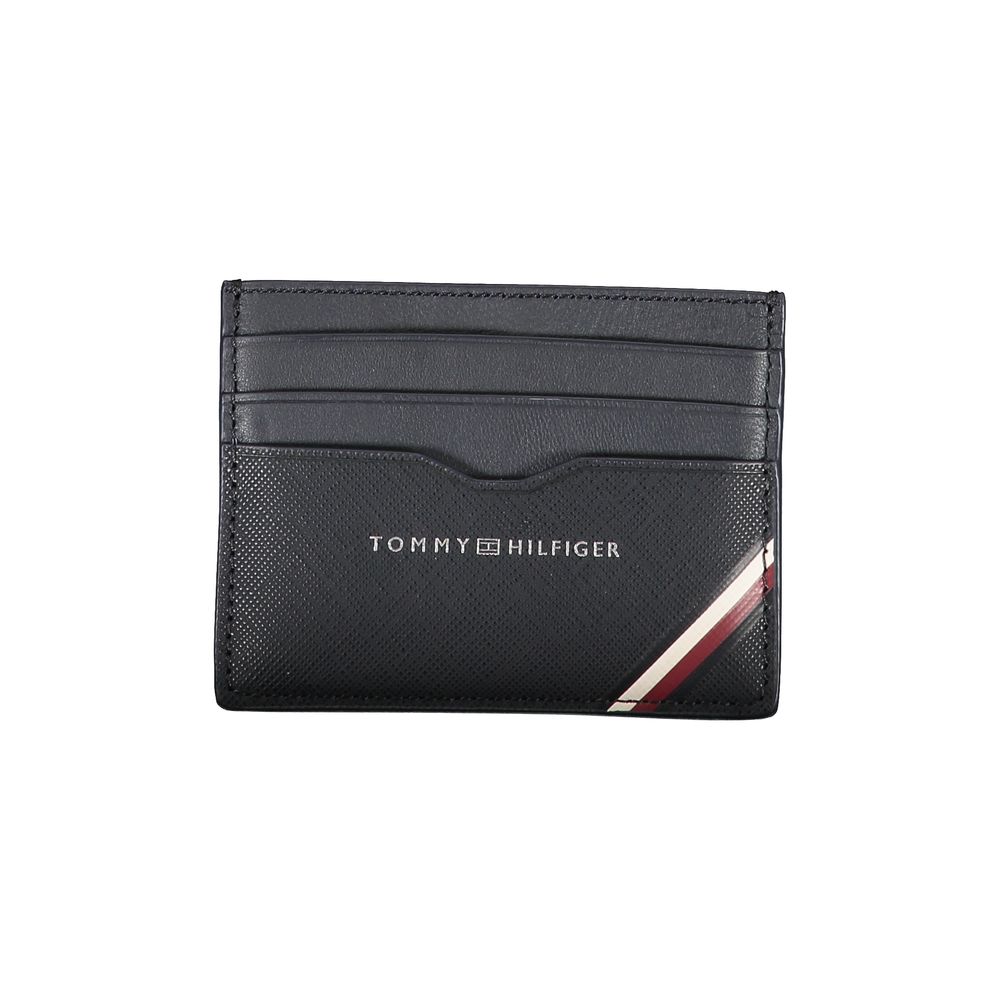 Tommy Hilfiger Blue Leather Men's Wallet