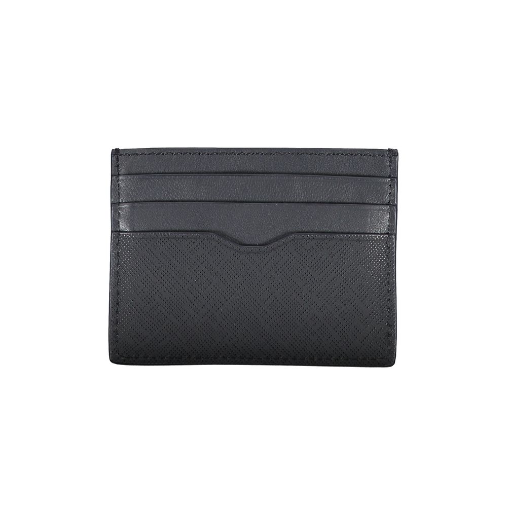 Tommy Hilfiger Blue Leather Men's Wallet