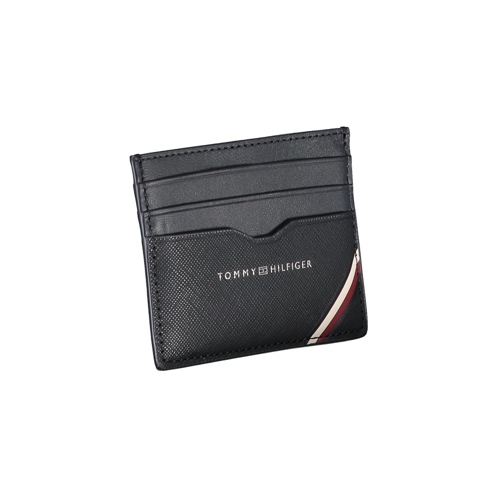 Tommy Hilfiger Blue Leather Men's Wallet