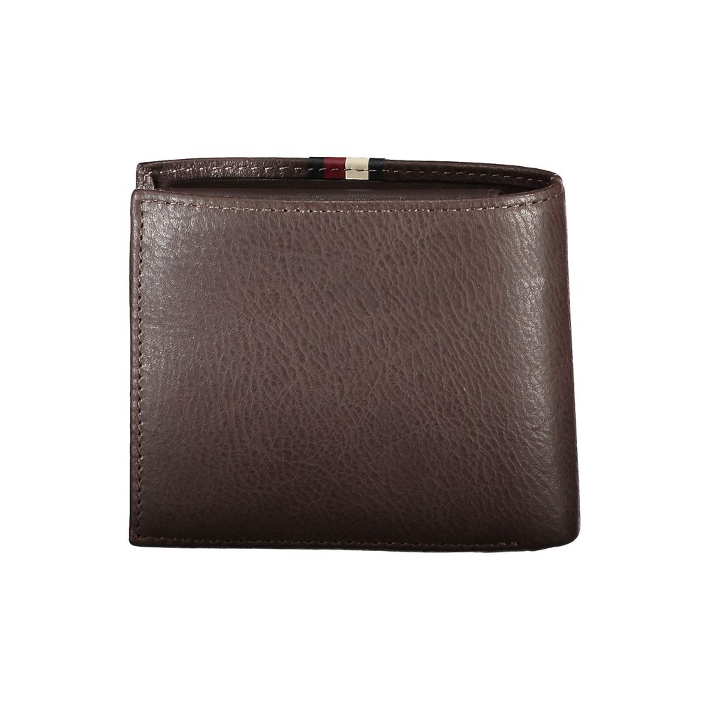 Tommy Hilfiger Brown Leather Wallet for Men