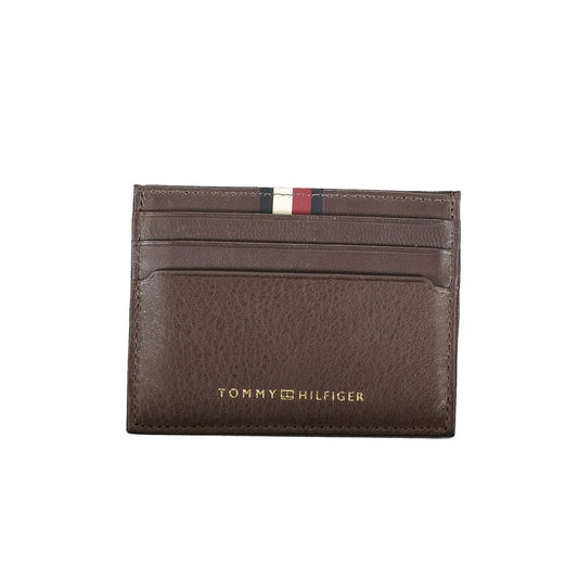 Tommy Hilfiger Brown Leather Wallet for Men