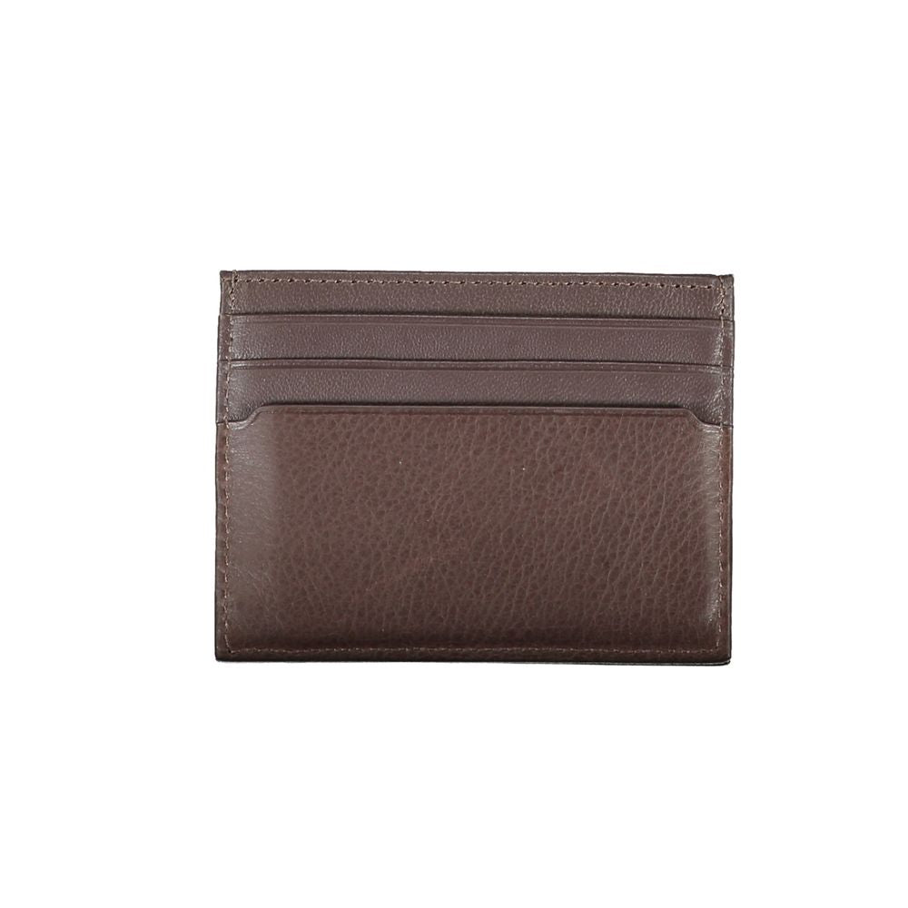 Tommy Hilfiger Brown Leather Wallet for Men