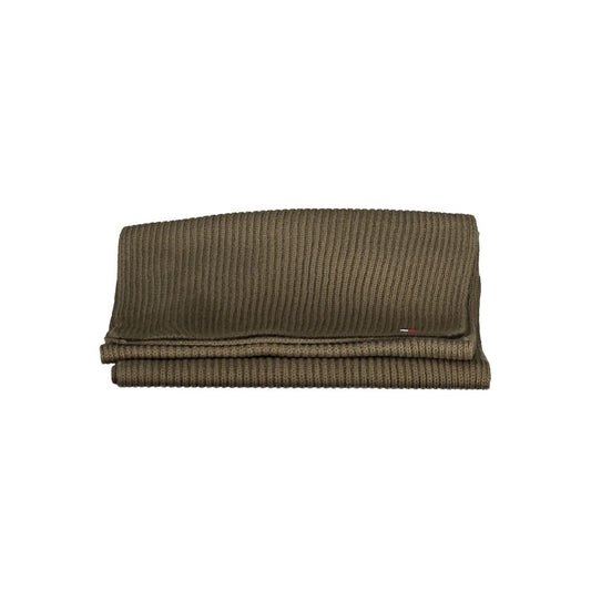 Tommy Hilfiger Green Cotton Scarf for Men