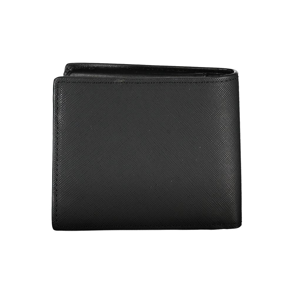 Tommy Hilfiger Black Leather Men's Wallet