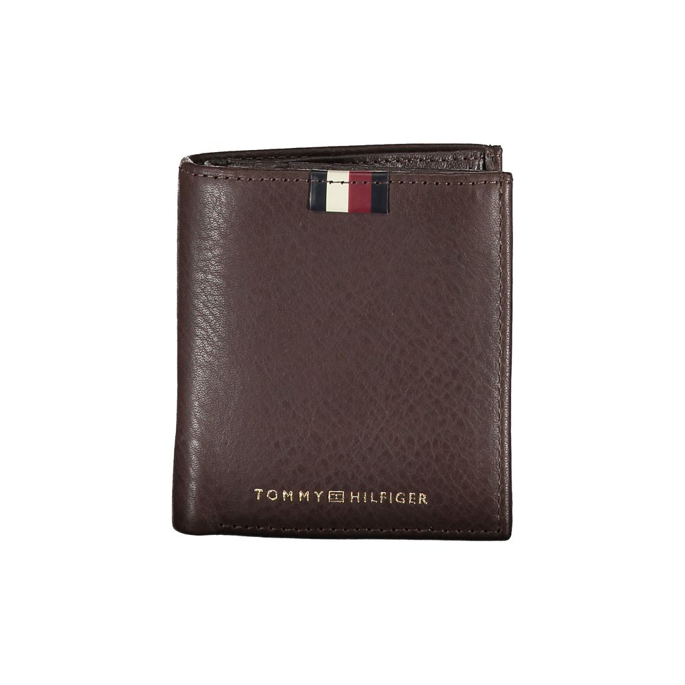 Tommy Hilfiger Brown Leather Wallet for Men