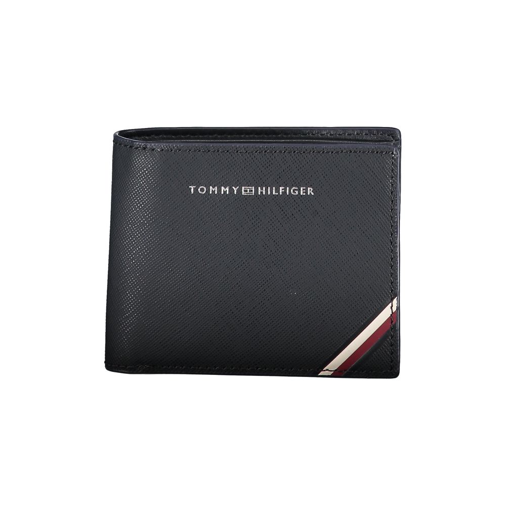 Tommy Hilfiger Blue Leather Men's Wallet