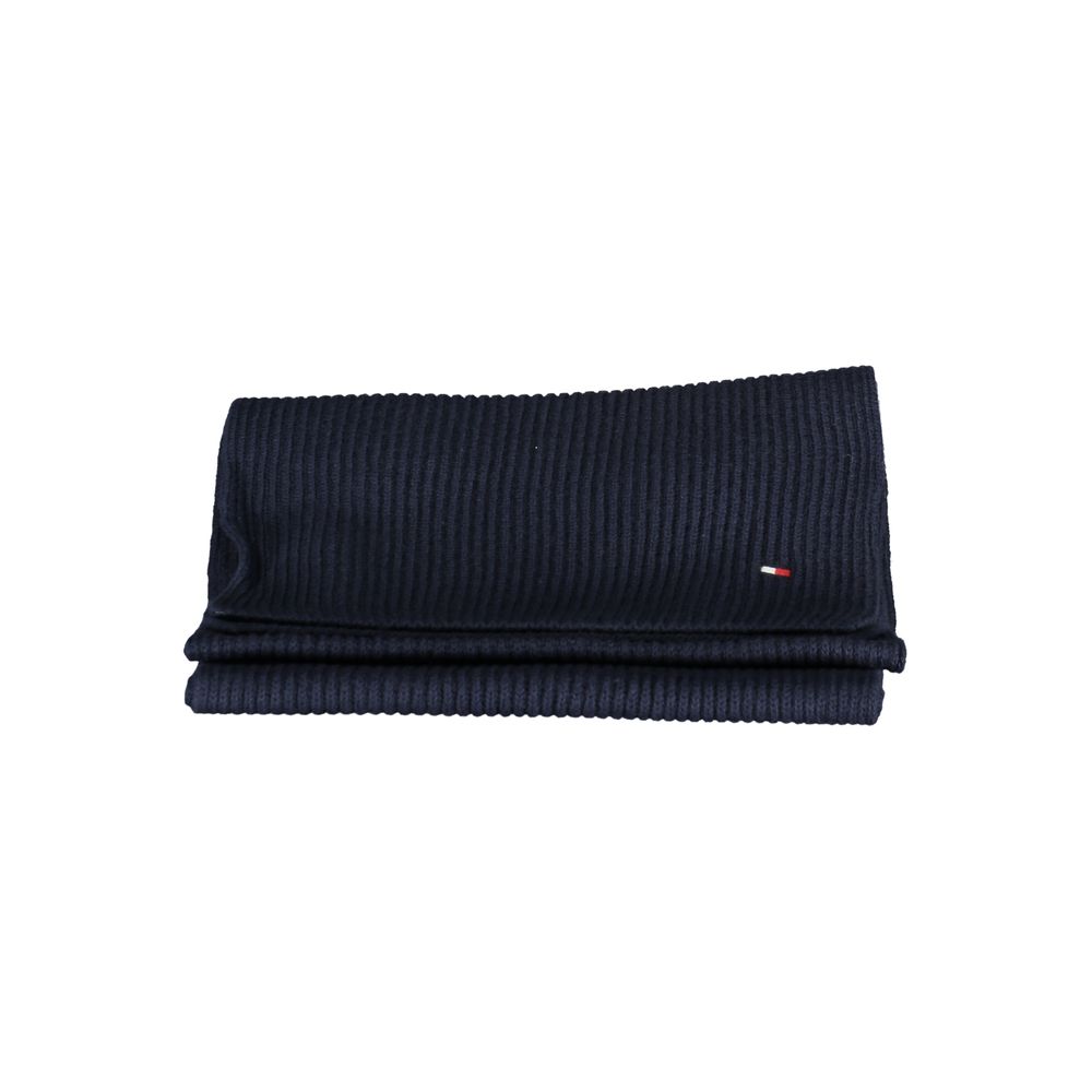 Tommy Hilfiger Blue Cotton Scarf for Men