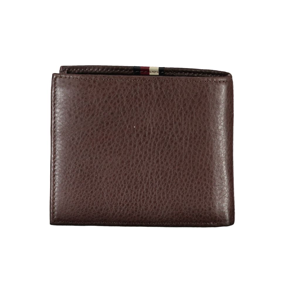 Tommy Hilfiger Brown Leather Wallet for Men