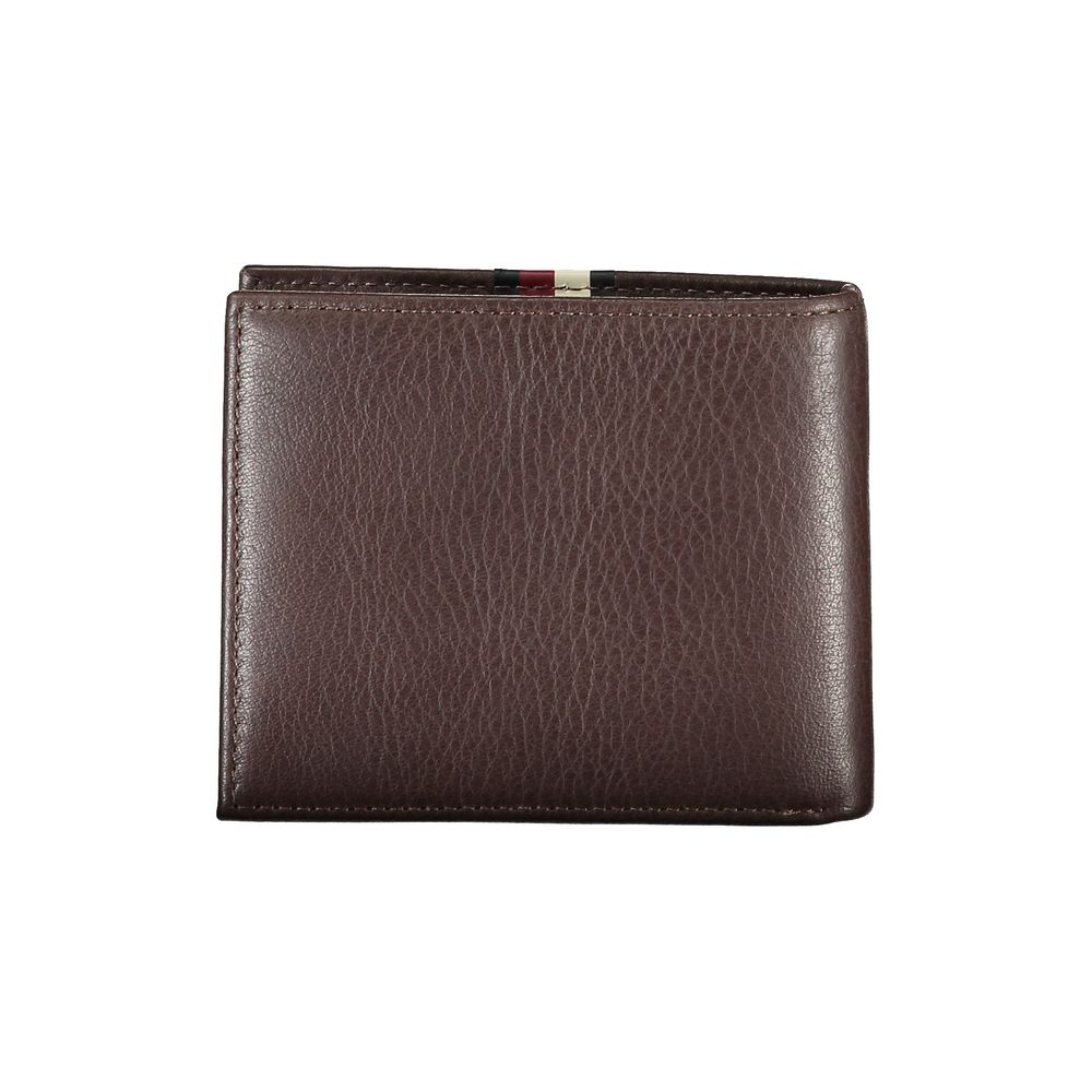 Tommy Hilfiger Brown Leather Wallet for Men