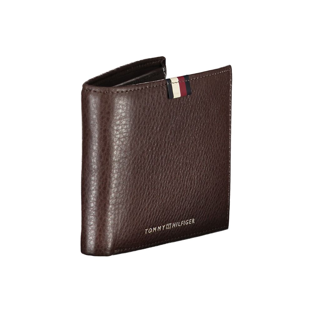 Tommy Hilfiger Brown Leather Wallet for Men