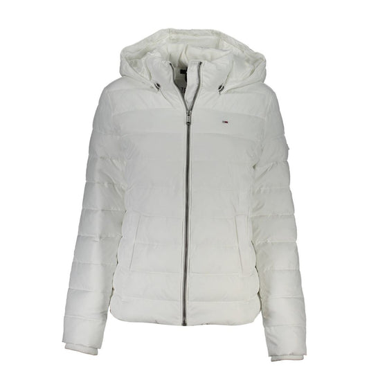 Tommy Hilfiger White Polyester Women's Jacket