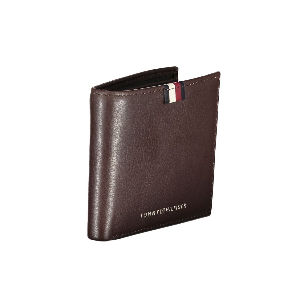 Tommy Hilfiger Brown Leather Wallet for Men