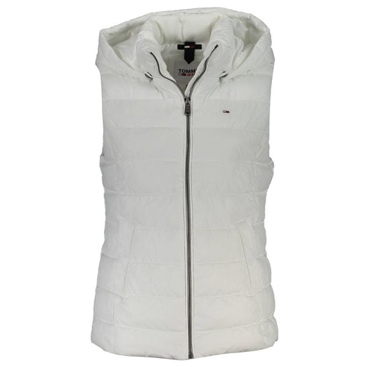 Tommy Hilfiger White Polyester Women's Jacket