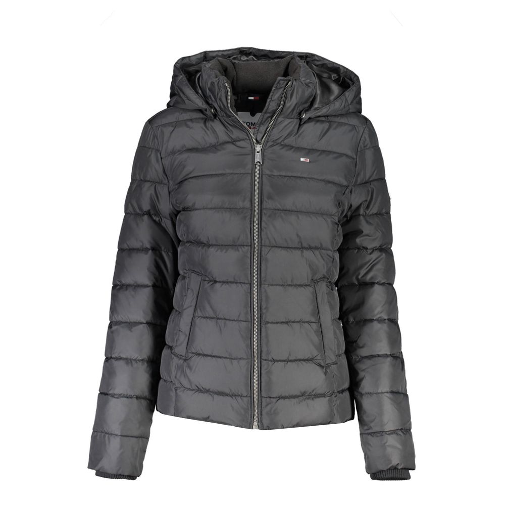 Tommy Hilfiger Schwarze Polyester Damen Jacke