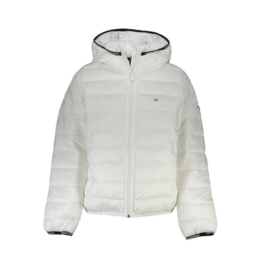 Tommy Hilfiger White Polyester Women's Jacket