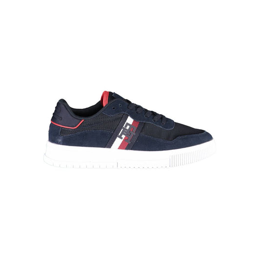 Tommy Hilfiger Blue Polyester Men's Sneaker