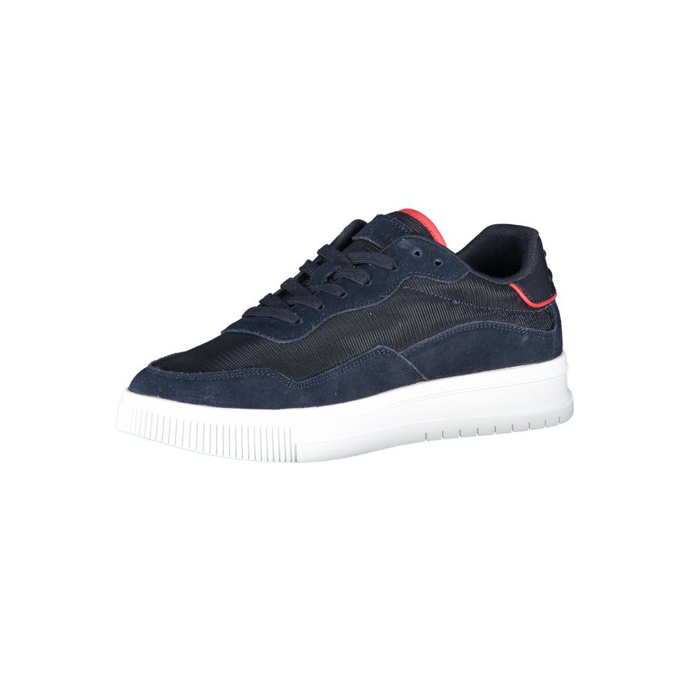 Tommy Hilfiger Blue Polyester Men's Sneaker