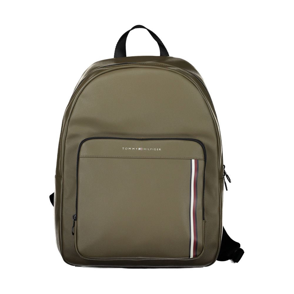 Tommy Hilfiger Green Polyethylene Backpack for Men