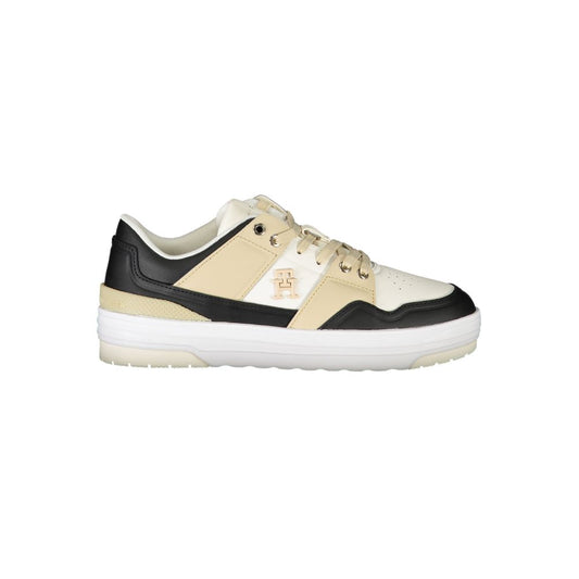 Tommy Hilfiger White Leather Women's Sneakers