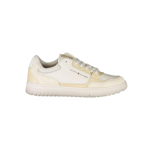 Tommy Hilfiger Beige Polyethylene Men's Sneakers