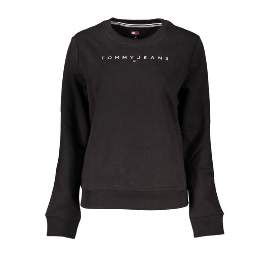 Tommy Hilfiger Black Cotton Sweater for Women