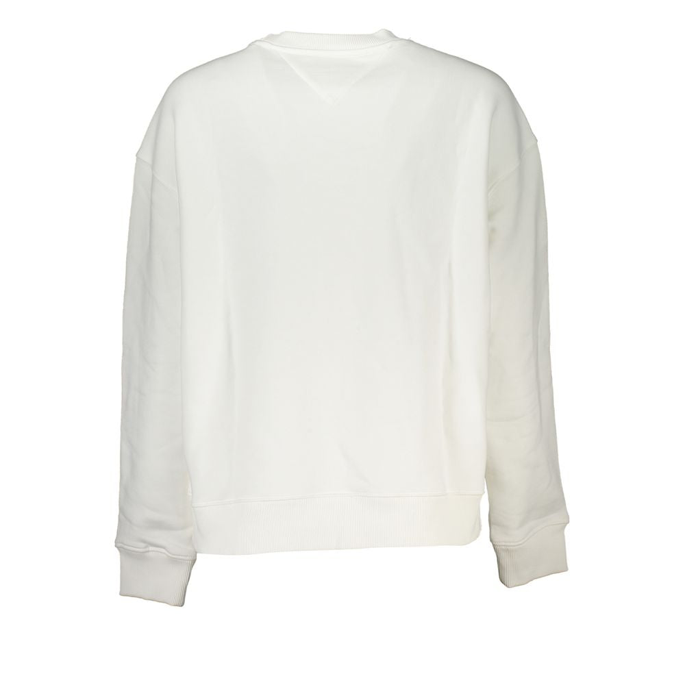 Tommy Hilfiger White Cotton Sweater for Women