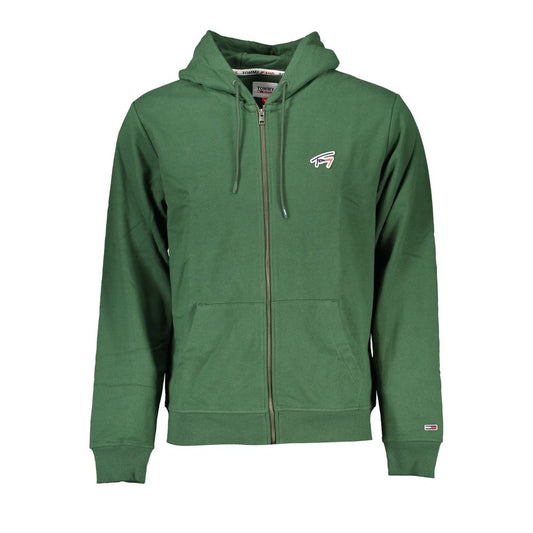 Tommy Hilfiger Chic green zip-up hoodie