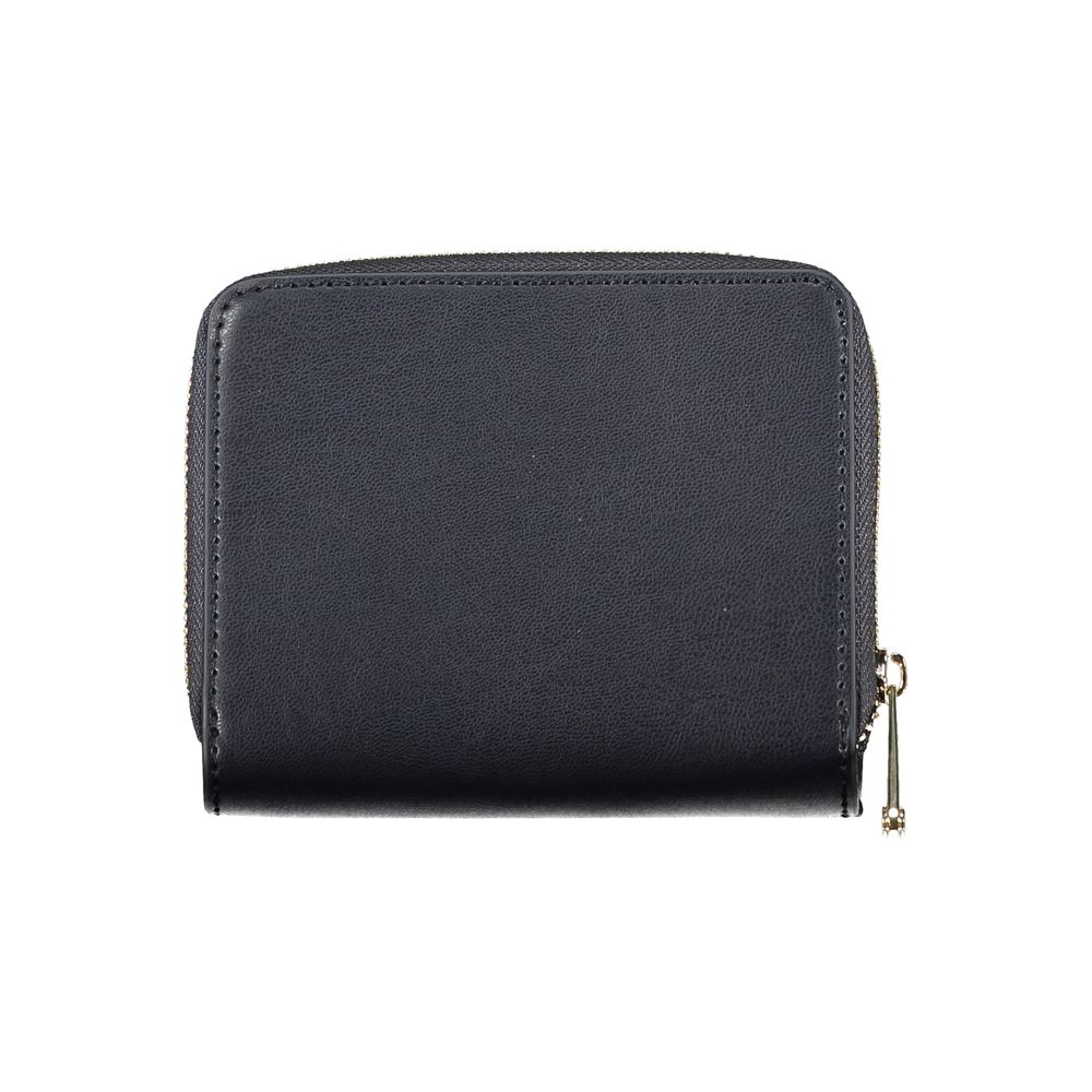 Tommy Hilfiger Elegant wallet made of blue polyethylene