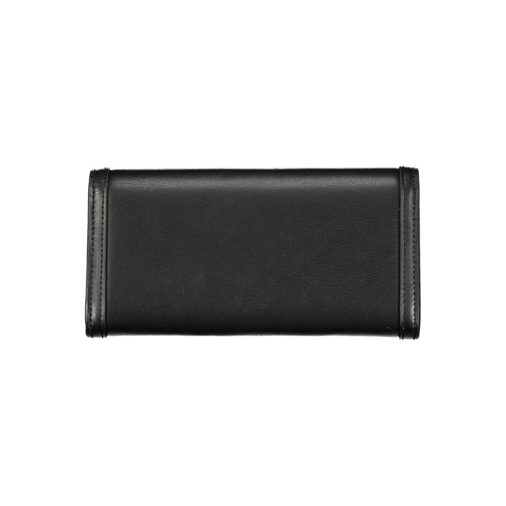 Tommy Hilfiger Elegant black wallet with two compartments