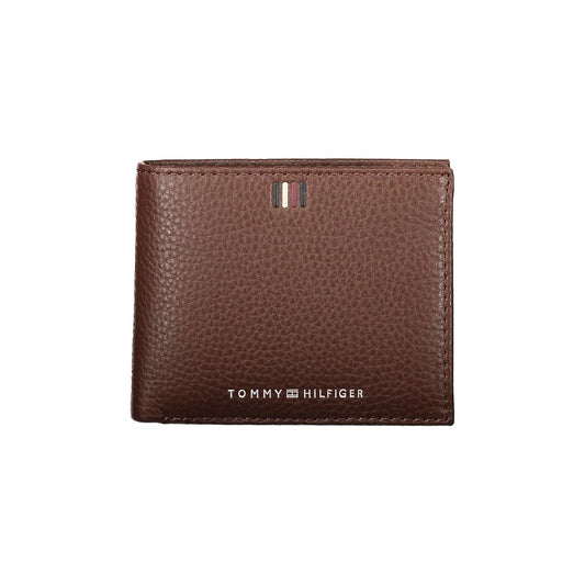 Tommy Hilfiger Elegant leather wallet with contrasting details