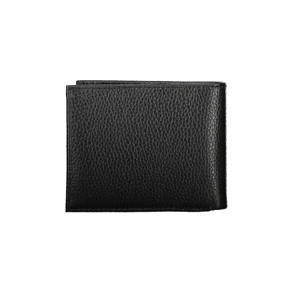 Tommy Hilfiger Elegant Leather Wallet with Two Cards