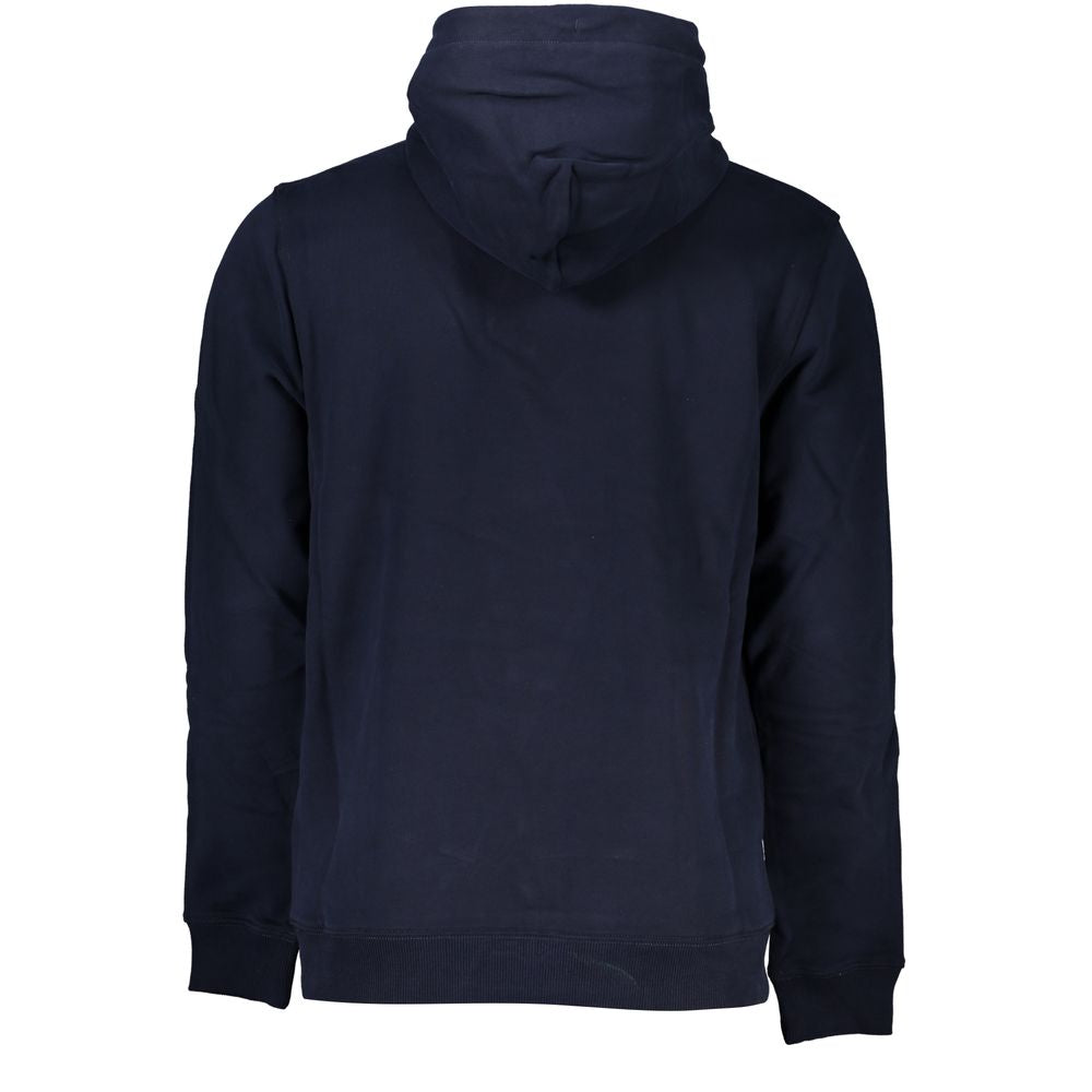 Tommy Hilfiger Chic blue hooded sweatshirt with logo detail